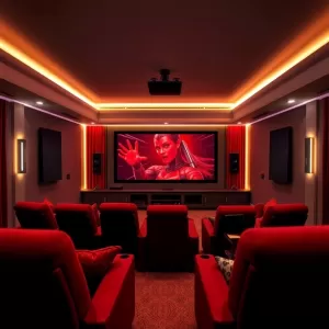 Projekt Sali Kinowej W Domu