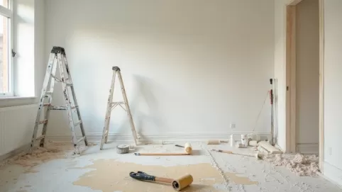 Wykończenie ścian wewnętrznych