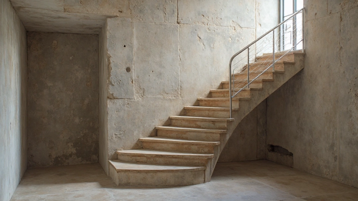 Wykończenie schodów wewnętrznych